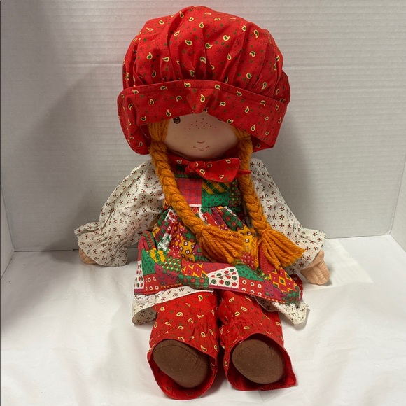 Vintage 1988 Holly Hobbie Doll Amtoy - Picture 1 of 6